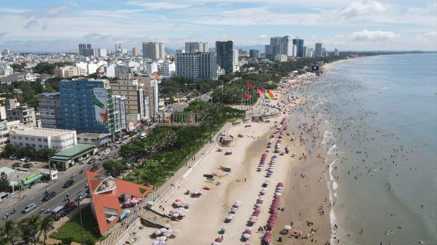 Dự án chỉnh trang trục đường Thùy Vân- Bãi Sau, Vũng Tàu dự kiến khởi công xây dựng cuối tháng 9-2024. Ảnh: TK Bai-Sau-Vung-Tau.jpg