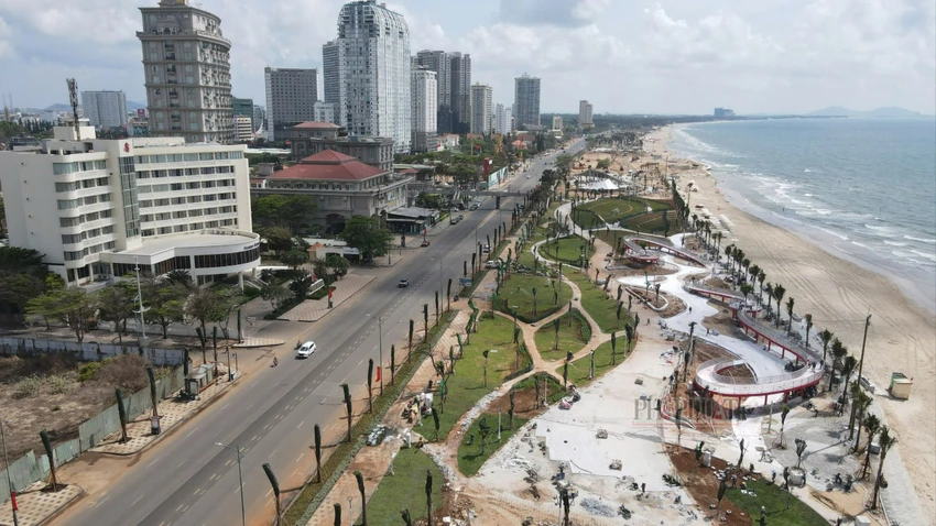 Vũng Tàu đề xuất 'mở cửa' cho người dân trải nghiệm một số điểm biển Bãi Sau dịp Lễ 30/4