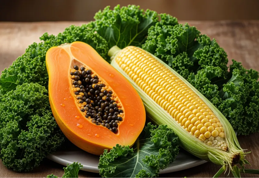 Bổ sung thực phẩm giàu lutein và zeaxanthin có thể giúp giảm căng thẳng cho mắt và cải thiện thị lực. 8 thói quen đơn giản giúp giảm căng thẳng cho mắt và cải thiện thị lực