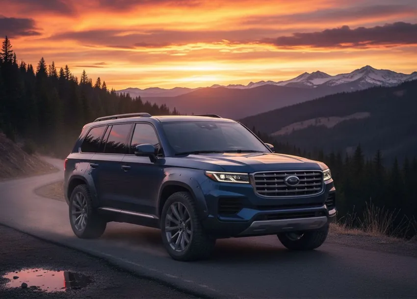Dù là di chuyển trong thành phố hay khám phá những cung đường xa, SUV vẫn chứng minh vị thế vững chắc của mình trong lòng người dùng. Ảnh: AI Vì sao SUV trở thành dòng xe được ưa chuộng nhất hiện nay?