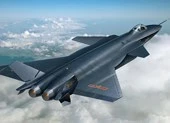'Rồng dũng mãnh' J-20 TQ bất bại trước 'chim ăn thịt' F-22 Mỹ? ảnh 6 Tiêm kích tàng hình J-20 Trung Quốc bị lộ nguyên hình