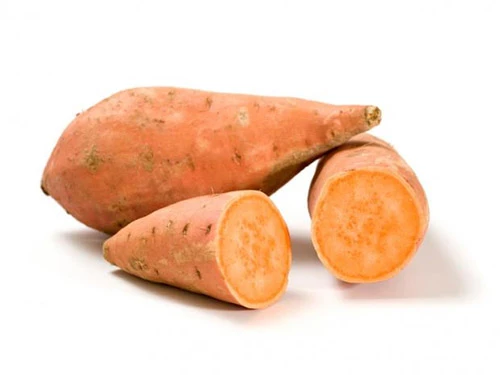 Khoai lang chứa nguồn beta-carotene dồi dào và nhiều chất dinh dưỡng khác. Ảnh MNT Khoai lang chứa nguồn beta-carotene dồi dào và nhiều chất dinh dưỡng khác. Ảnh MNT