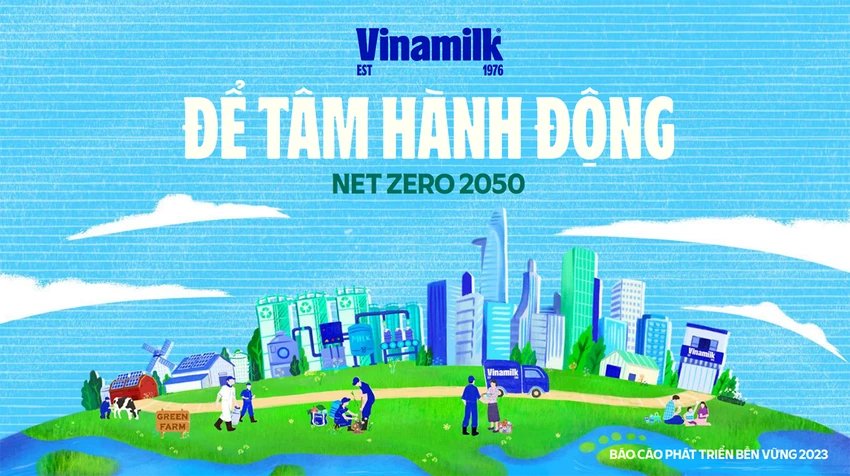 Báo cáo PTBV năm 2023 có nhiều điểm đổi mới về cả hình thức và nội dung. Xem thêm: Tại đây Vinamilk công bố báo cáo phát triển bền vững với chủ đề: Net Zero 2050.png