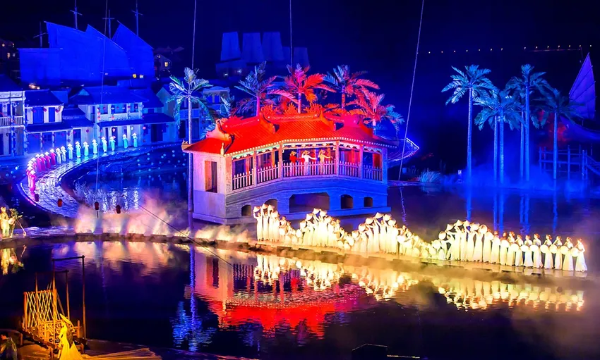 Show thực cảnh Ký ức Hội An - Nguồn: Tham khảo tai sao ngay cang nhieu nguoi chon o lai hoi an 2 8210 9041 png
