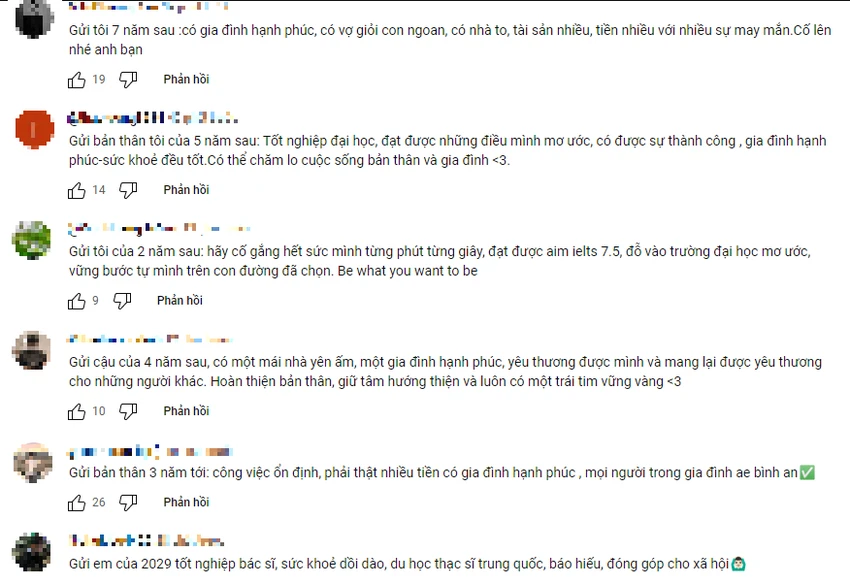 Cộng đồng mạng bắt trend "Gửi chúng ta ở tương lai". Ảnh: Chụp màn hình chung-ta-o-tuong-lai.PNG