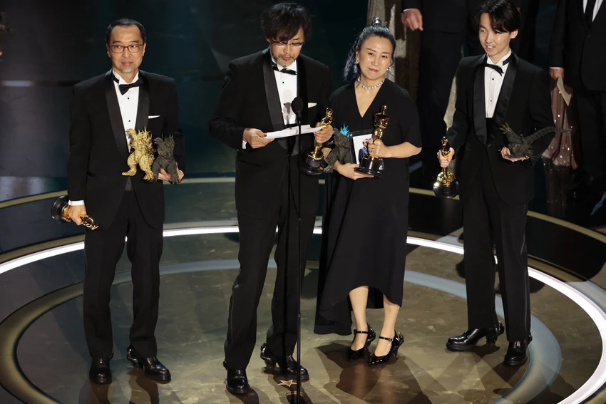 Năm nay, điện ảnh Nhật đón tin vui khi phim Godzilla Minus One giành giải Hiệu ứng hình ảnh xuất sắc tại Oscar 2024. oscar-2024-8.jpg
