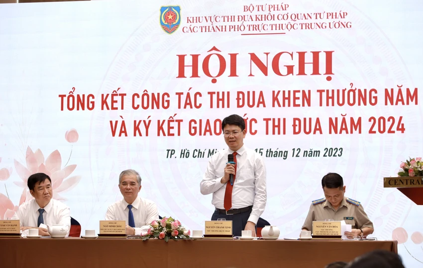 Năm 2023: 5 TP trực thuộc trung ương đã thi hành án xong hơn 57.000 tỉ đồng ảnh 3 nam-2023-5-thanh-pho-truc-thuoc-trung-uong-thi-hanh-an-xong-hon-57-000-ti-dong