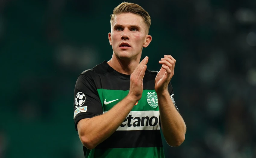Viktor Gyokeres lập hat-trick, giúp Sporting Lisbon đánh bại Man City. Ảnh: REUTERS Viktor Gyokeres lập hat-trick