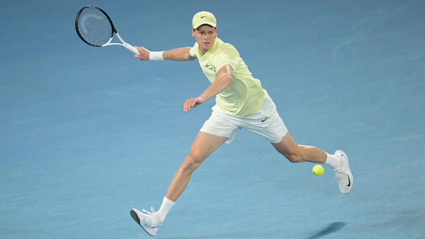 Hạt giống số 1 Sinner sẽ là đối thủ của Shelton tại bán kết. Ảnh: ATP grand-slam-uc-mo-rong-sinner.jpg