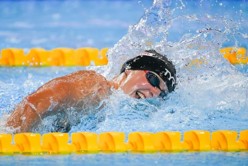 huyền thoại bơi lội Katie Ledecky