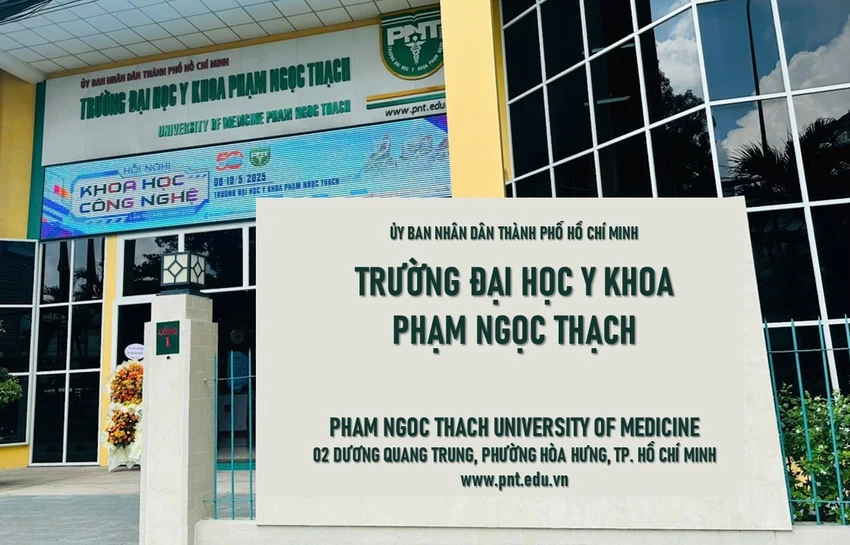 Năm 2026, Trường Đại học Y khoa Phạm Ngọc Thạch dự kiến mở thêm ngành kỹ thuật gây mê hồi sức. Ảnh: P.ANH truong-dh-y-khoa-pham-ngoc-thach-tuyen-sinh.jpg