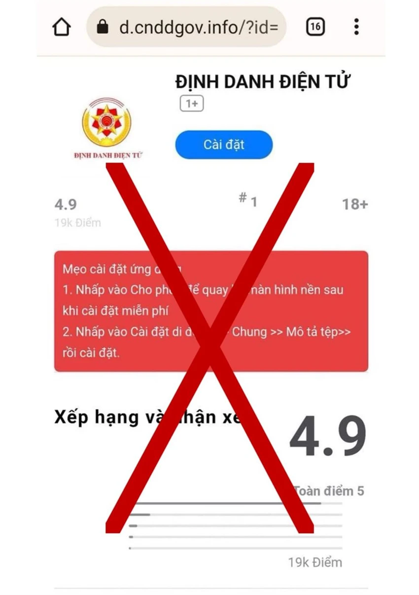 Công an khuyến cáo người dân cần cảnh giác với những chiêu trò lừa đảo. Ảnh minh họa canh bao.jpg