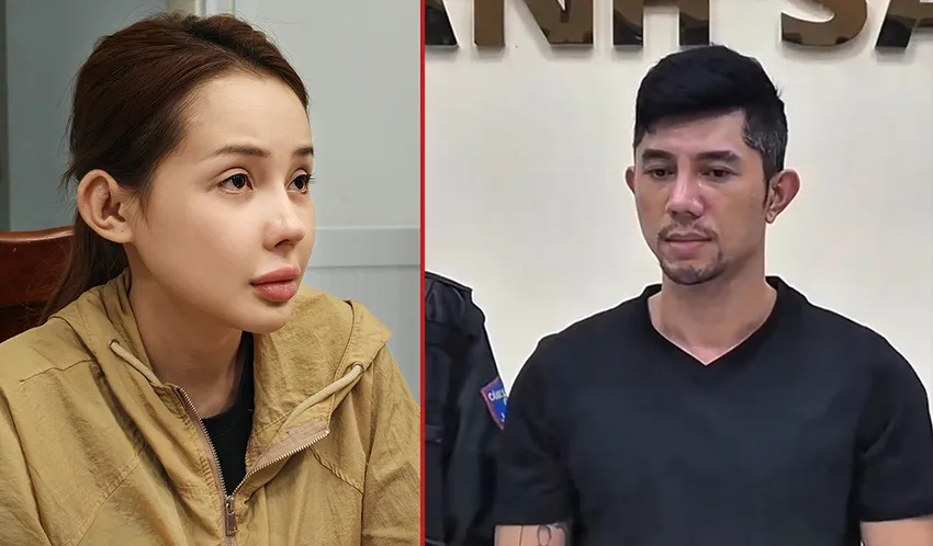 Ngân và Lương Bằng Quang cũng bị khởi tố về tội đưa hối lộ. Ảnh: CA vo-chong-luong-bang-quang-ngan-98-da-chay-an-nhu-the-nao.jpg