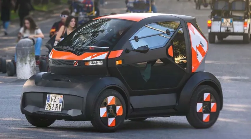 Mobilize Duo: ô tô 2 chỗ siêu nhỏ dành riêng cho phố đông