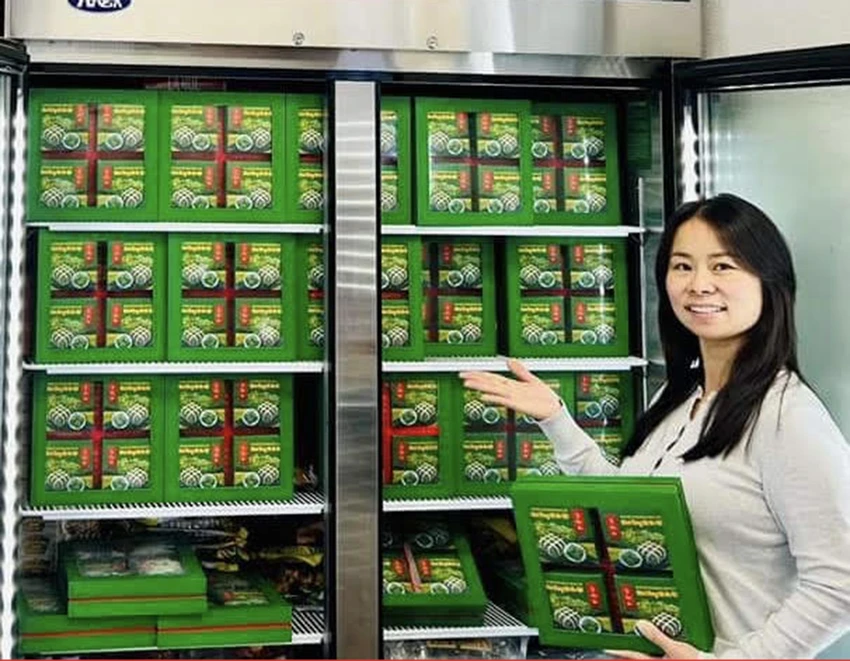 Bánh chưng xuất khẩu cháy hàng nhờ chọn đúng đối tượng khách hàng mục tiêu trong thị trường ngách. Ảnh: TÚ UYÊN thị trường