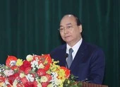 Tổng bí thư, Chủ tịch nước chúc tết lãnh đạo, nguyên lãnh đạo ảnh 4 Thủ tướng Nguyễn Xuân Phúc thăm Sư đoàn Phòng không 361