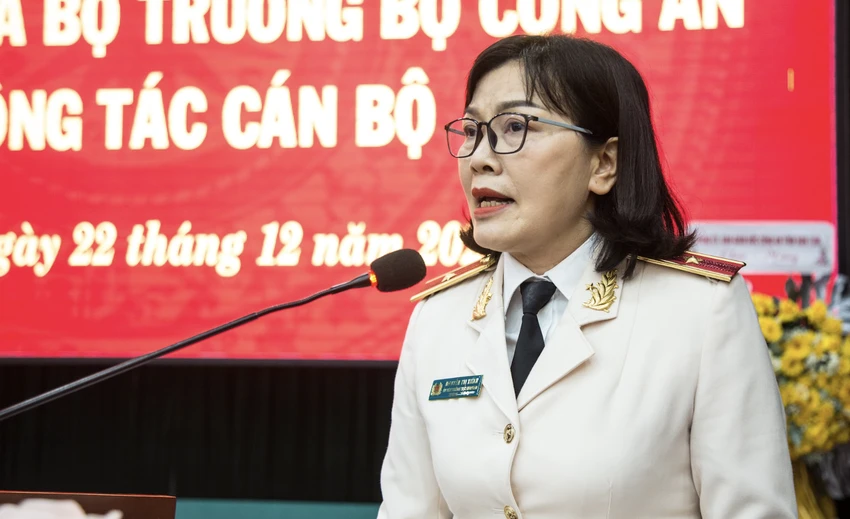 Thiếu tướng Nguyễn Thị Xuân, tân Phó giám đốc Công an tỉnh Đắk Lắk. Ảnh: AX 7 lãnh đạo vừa được Bộ Công an điều động, bổ nhiệm là ai?