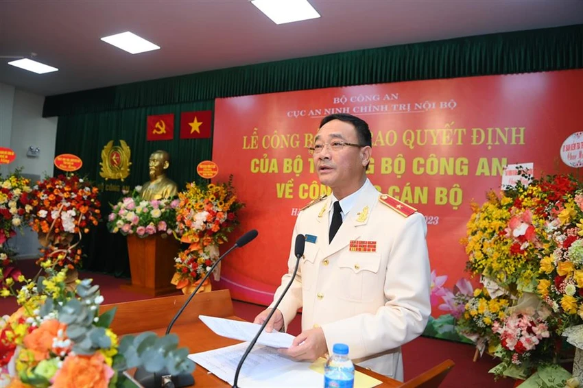 Thiếu tướng Phạm Thế Tùng, tân Cục trưởng A03. Ảnh: BCA thieu-tuong-pham-the-tung-4071.jpeg