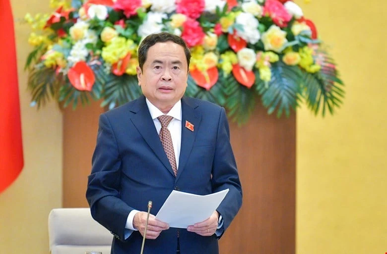 Ông Trần Thanh Mẫn, Ủy viên Bộ Chính trị, Phó Chủ tịch thường trực Quốc hội, được Trung ương giới thiệu để Quốc hội khoá XV bầu giữ chức Chủ tịch Quốc hội. Chân dung ông Trần Thanh Mẫn, người được giới thiệu để Quốc hội bầu làm Chủ tịch Quốc hội