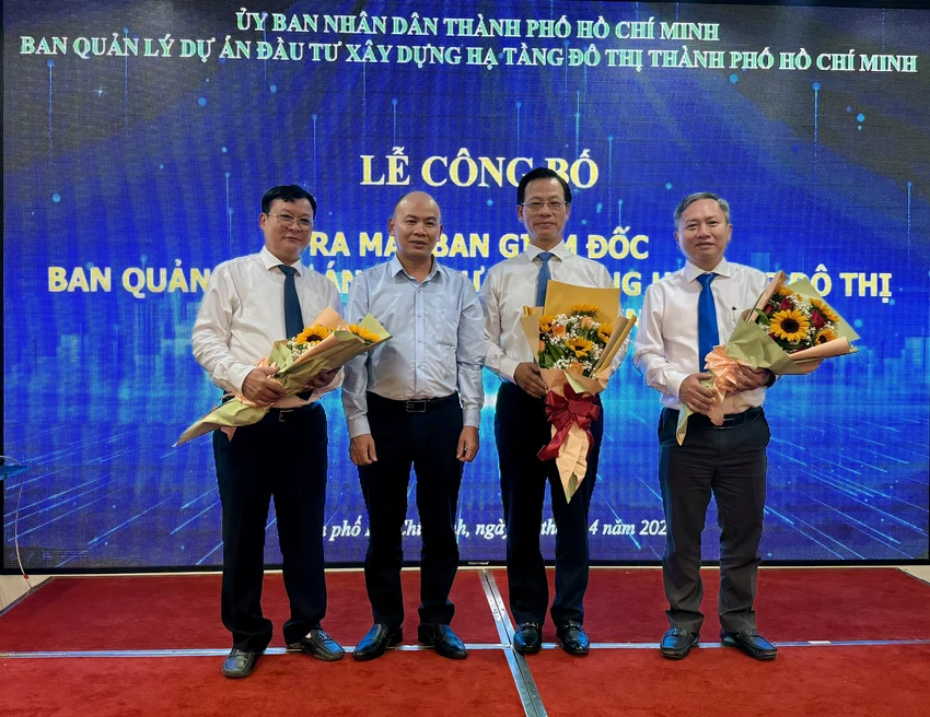 Sau hợp nhất Ban Quản lý Dự án đầu tư xây dựng hạ tầng đô thị TP.HCM giảm nhiều phòng ban