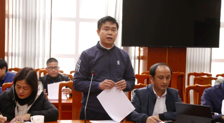 Ông Trần Ngọc Hà ở thời điểm còn đương nhiệm. Ảnh CTV cắt xén bữa ăn bán trú