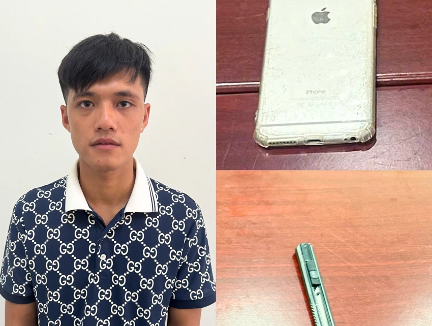Đặng Bảo Quý bị bắt giữ sau khi chiếm đoạt tài sản của người yêu cũ. Ảnh: CAHP Đặng Bảo Quý bị bắt giữ sau khi chiếm đoạt tài sản của người yêu cũ. Ảnh: CAHP