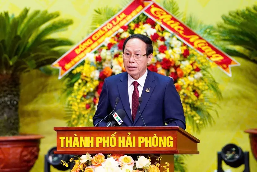 Ông Lê Tiến Châu, Bí thư Thành ủy Hải Phòng nhiệm kỳ 2020-2025 được chỉ định giữ chức Bí thư Thành ủy Hải Phòng nhiệm kỳ 2025-2030.