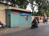 Chùm ảnh: Nhiều chốt bảo vệ dân phố bỏ không, chiếm vỉa hè ảnh 9 Nhếch nhác chốt bảo vệ dân phố, dân phòng