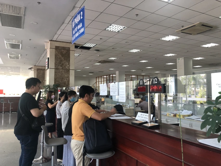 5 tháng đầu năm 2024, Cục Thuế TP.HCM thu được hơn 185.100 tỉ đồng, đạt 53% dự toán pháp lệnh, tăng 26% so với cùng kỳ năm 2023. Ảnh: QH Cục Thuế TP.HCM