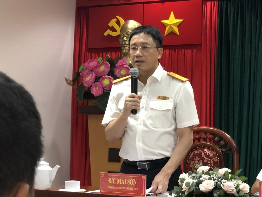 Ông Mai Sơn, Phó Tổng Cục trưởng Tổng cục Thuế tong-cuc-thue.JPG