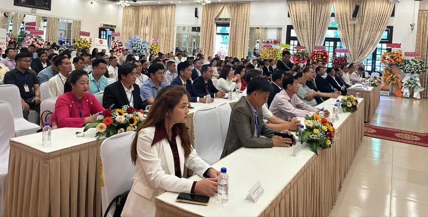 Các đại biểu tham dự sự kiện. ẢNH: THU HÀ chống hàng giả