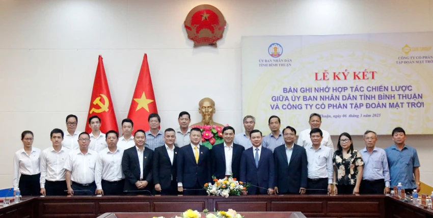 Tỉnh Bình Thuận và Sun Group hợp tác chiến lược phát triển đầu tư