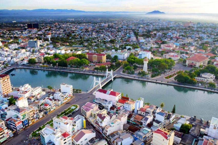 Một góc TP Phan Thiết, tỉnh Bình Thuận. cơ sở nhà đất