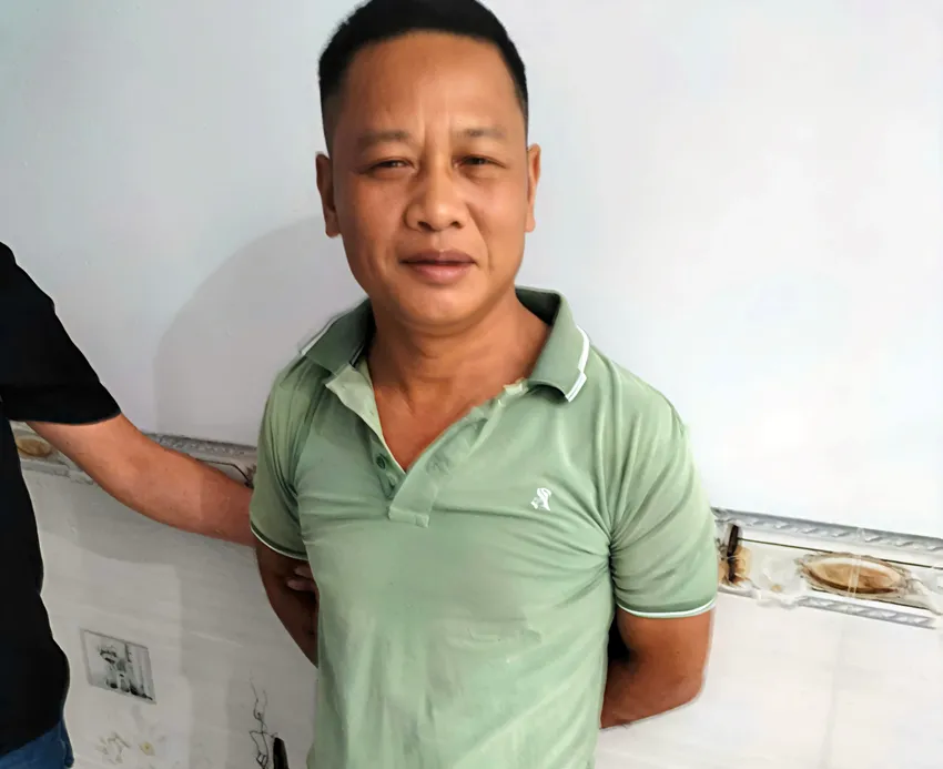 Minh "cháy" bị bắt sáng 20-5. Nguyễn Văn Minh