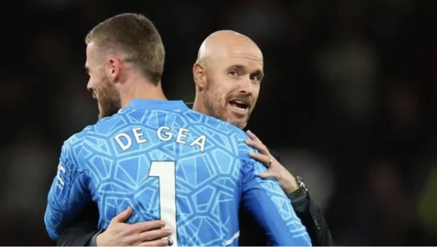 Liệu Ten Hag có đưa De Gea trở lại Old Trafford? ẢNH: MIRROR ten-hag-de-gea-manchester-united.png