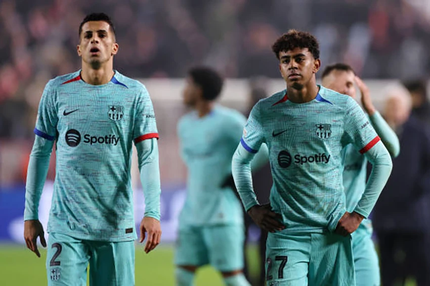 Barca trải qua chuỗi trận thất vọng. Ảnh: Getty barcelona-la-liga.jpeg