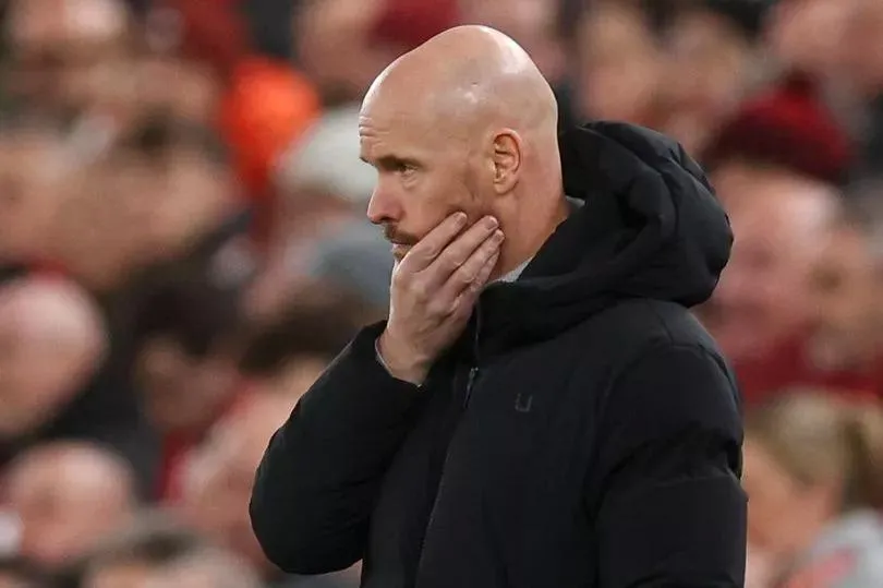 Đoàn quân MU của HLV Erik Ten Hag lạc lối ở mùa này. ẢNH: GETTY ten-hag-manchester-united-537.jpg