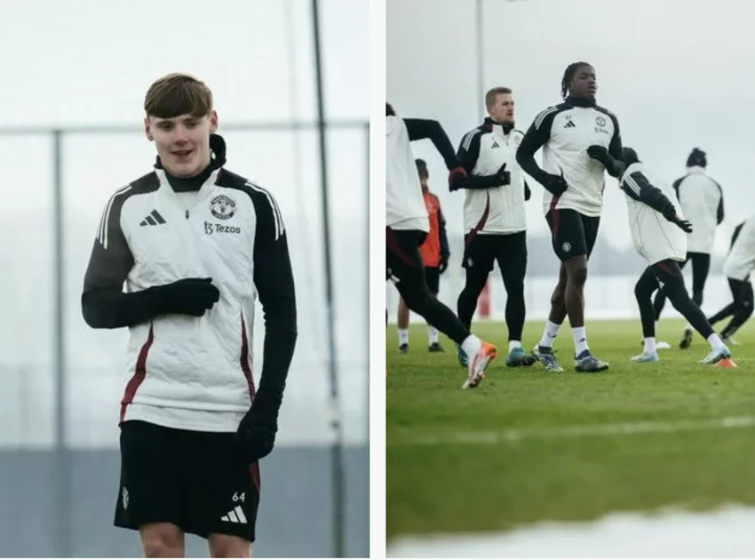 Jack Moorhouse và Godwill Kukonki là 2 trong số 4 thần đồng vào đội 1 MU. ẢNH: GETTY manchester-united.png
