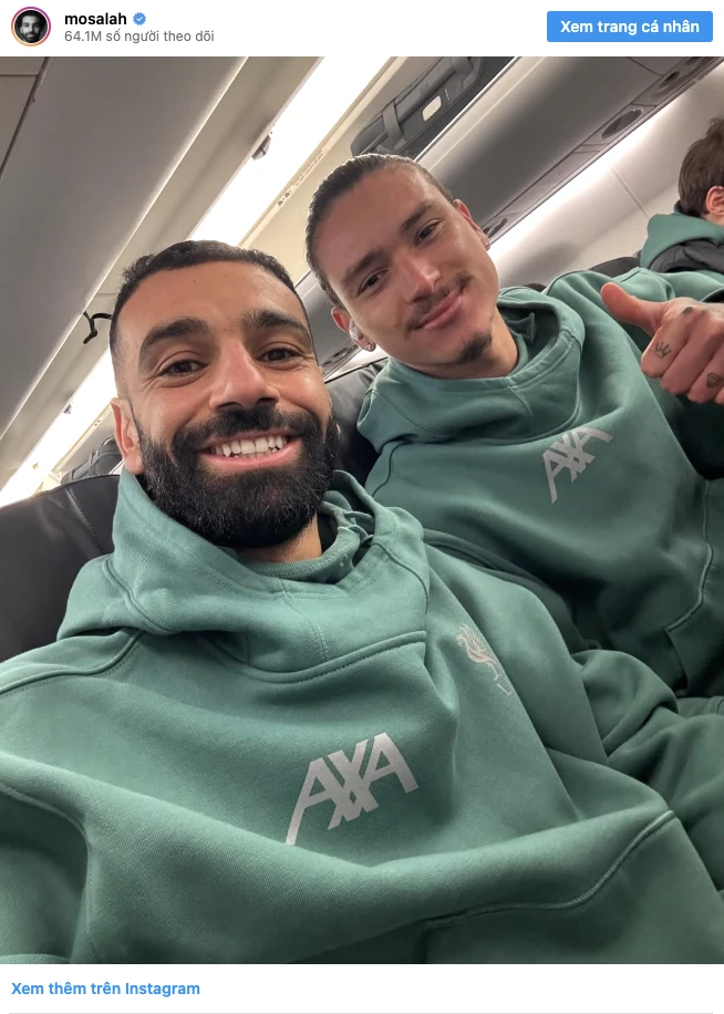 Bài đăng bí ẩn của Salah. ẢNH: INSTAGRAM SALAH Bài đăng bí ẩn của Salah,LIVERPOOL,SALAH