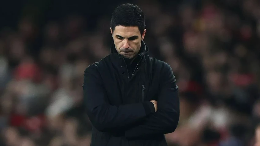 HLV Mikel Arteta rất muốn tăng cường 1 tiền đạo chất lượng cho Arsenal. ẢNH: GETTY MIKEL-ARTETA.jpg