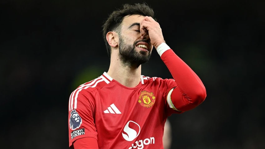 Redknapp cho rằng Bruno Fernandes chỉ ‘xách dép’ cho thế hệ vàng 92 của MU. ẢNH: GETTY thế hệ vàng 92 của MU,MU,BRUNO FERNANDES