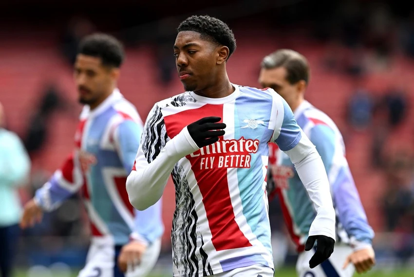 Myles Lewis-Skelly là tương lai ở hàng thủ Arsenal. ẢNH: GETTY arsenal-Myles-Lewis-Skelly.jpg
