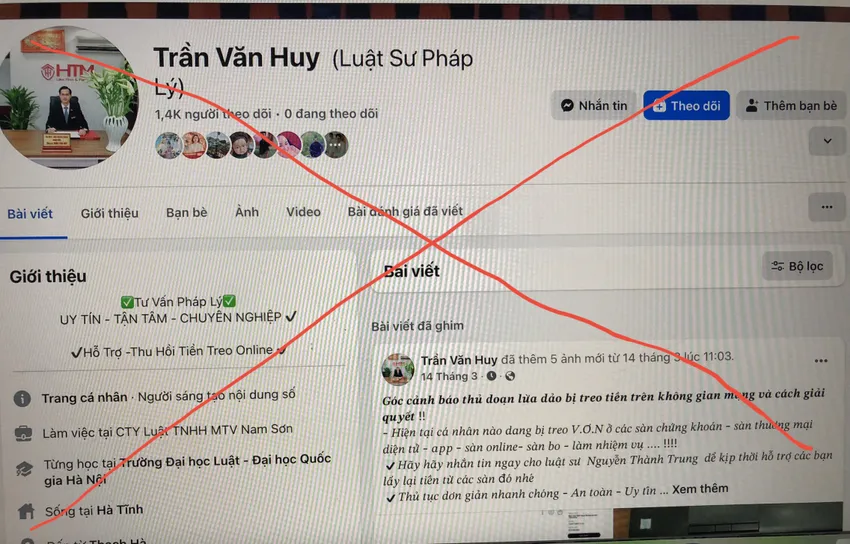 Nhiều người sập bẫy luật sư hỗ trợ thu hồi tiền treo. Ảnh: NGUYỄN CHÍNH luat-su-online_thu-hoi-tien-treo_lua-chong-lua.1.jpg