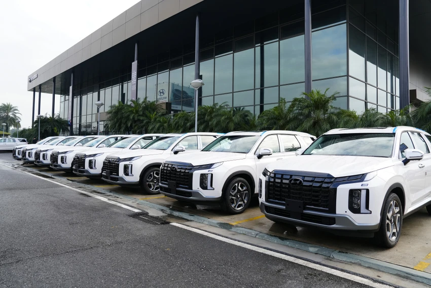 TC Motor cũng vừa cho xuất khẩu lô xe Hyundai Palisade. Le xuat khau xe Palisade - 3.JPG