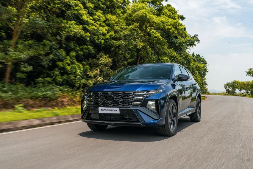 Hyundai Tucson là mẫu xe bán chạy nhất tháng 9 với 952 xe đến tay khách hàng. xe bán chạy