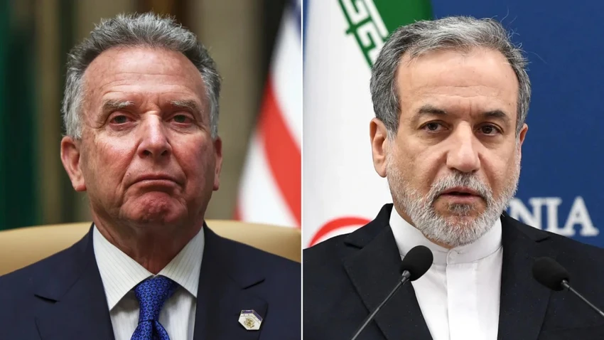 Đặc phái viên của tổng thống Mỹ về Trung Đông Steve Witkoff (trái) và Ngoại trưởng Iran - ông Abbas Araqchi. Ảnh: AFP Mỹ-Iran đạt tiến triển trong đàm phán hạt nhân