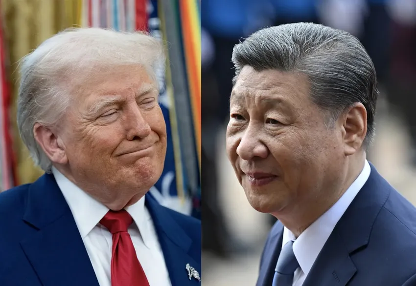 Tổng thống Mỹ Donald Trump (trái) và Chủ tịch Trung Quốc Tập Cận Bình. Ảnh: Chris Kleponis/CNP, Oliver Bunic/Bloomberg Nhiều kỳ vọng cho đàm phán thương mại Mỹ-Trung tại Malaysia