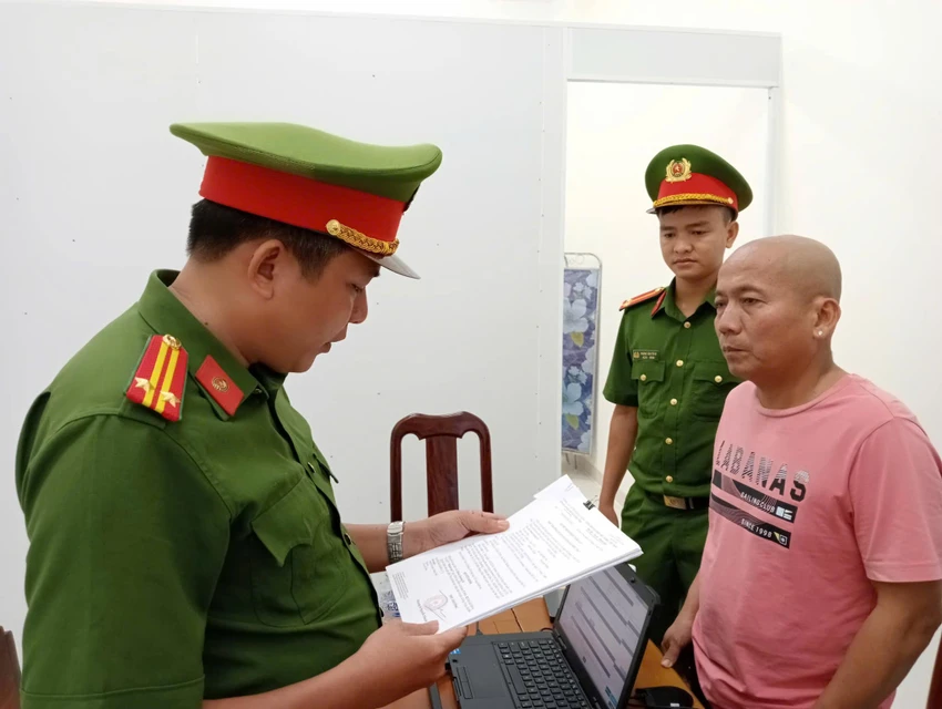 Cơ quan điều tra khởi tố bị can Đoàn Quang Sỉ. Ảnh: CA Đoan- Quang-Si.jpg
