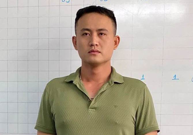 Cựu trung úy Công an Ngô Minh Thông. Ảnh: CA Ngày mai xét xử cựu Trung úy công an giết người tình, phi tang xác xuống sông