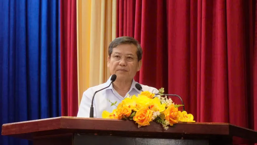 Chánh án TAND Tối cao Lê Minh Trí. Ảnh: SONG MAI Chánh án TAND Tối cao Lê Minh Trí nói về việc bỏ hình phạt tử hình với 8 tội danh